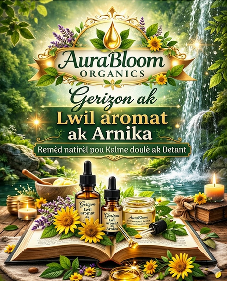 Lwil Esansyèl ak Arnica: Yon Gid Natirèl pou Gerizon